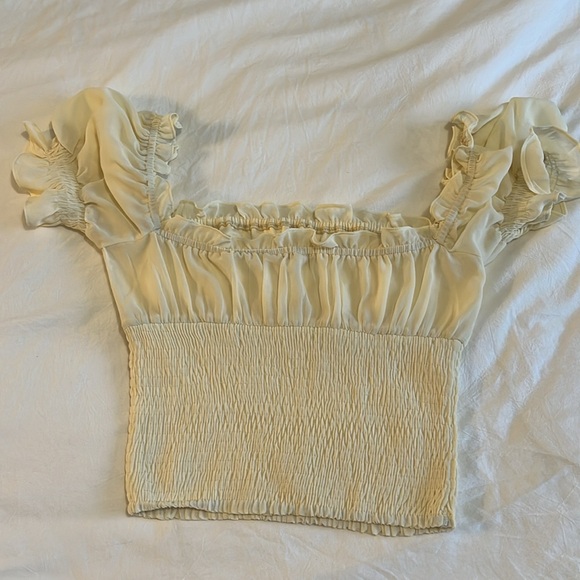 Smocked Ruffle Shirt - Picture 3 of 3